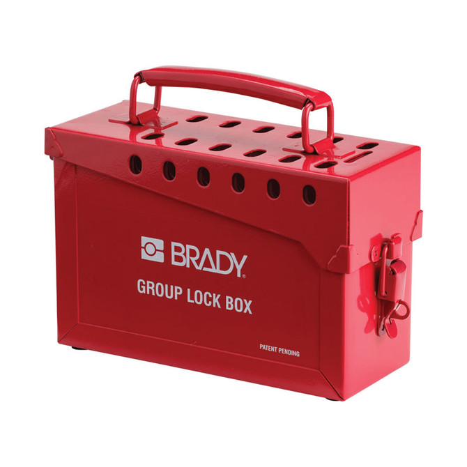Group Lock Box Red - Lock Boxes