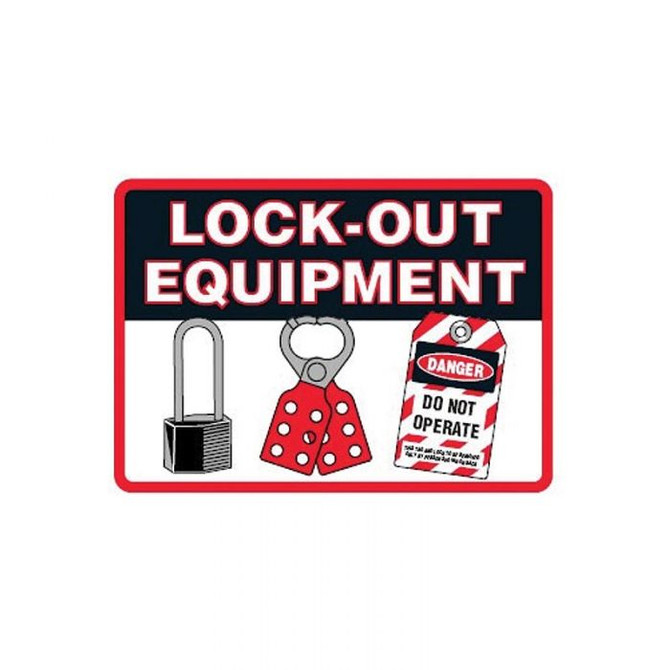 Lockout Equipment - Lockout Signs