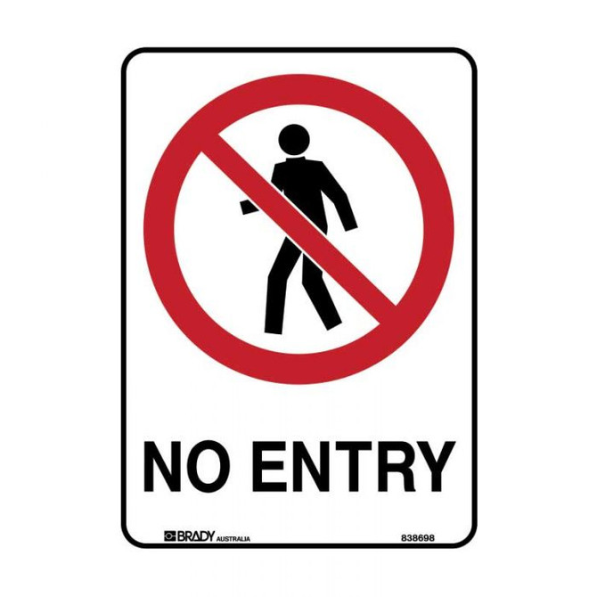 No Entry - Prohibition Signs