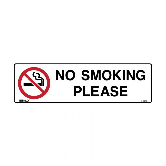 No Smoking Please - No Smoking Signs