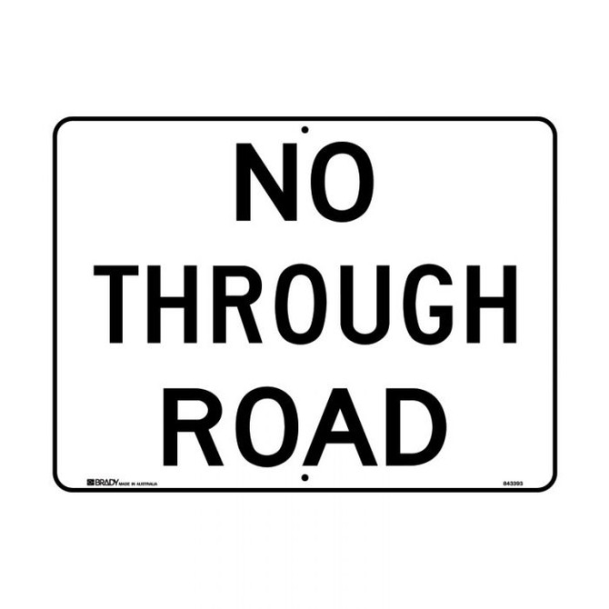 No Through Road - Road Signs