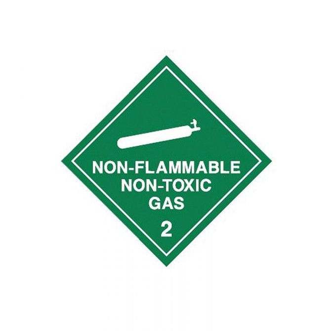 Non Flammable Non Toxic Gas 2 - Dangerous Goods Signs