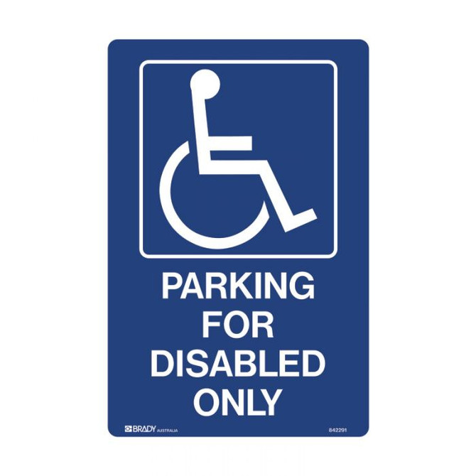 Parking For Disabled Only - Accessible Signs