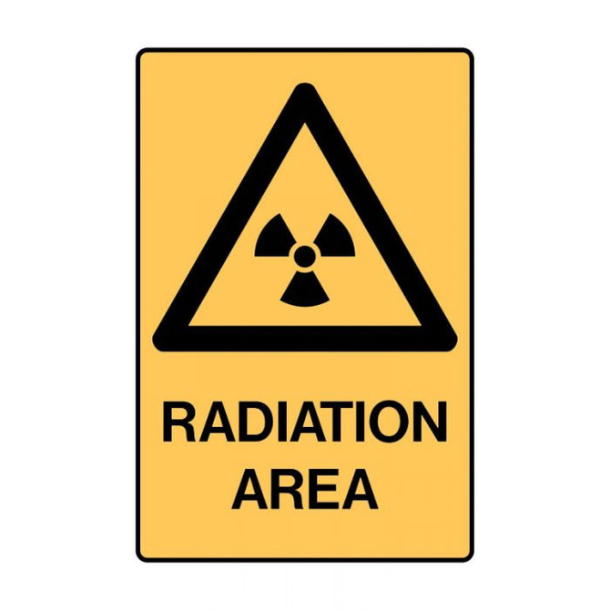 Radiation Area - Caution Signs