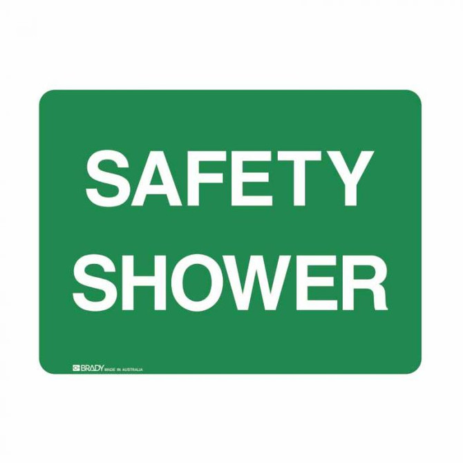 Safety Shower - First Aid Signs - Part No. 832693