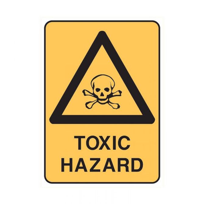 Toxic Hazard - Caution Signs