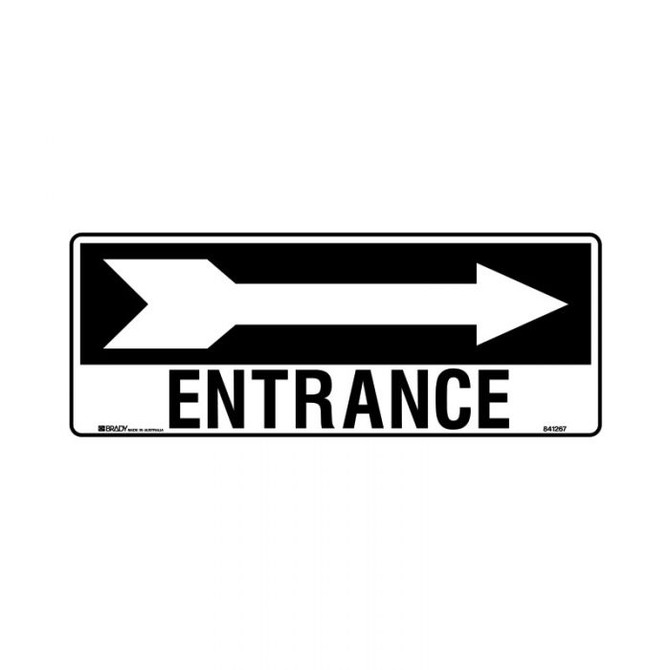 Entrance Right Arrow- Directional Signs
