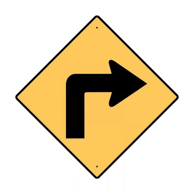 Right Arrow - Road Signs