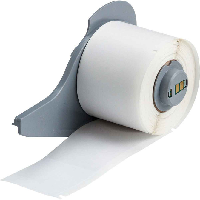 M71-109-427 38.1 x 101.6 mm White - Self Laminating Labels