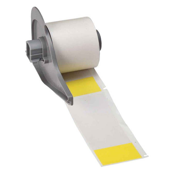 M71-33-427-YL 38.1 x 101.6 mm Yellow - Self Laminating Labels