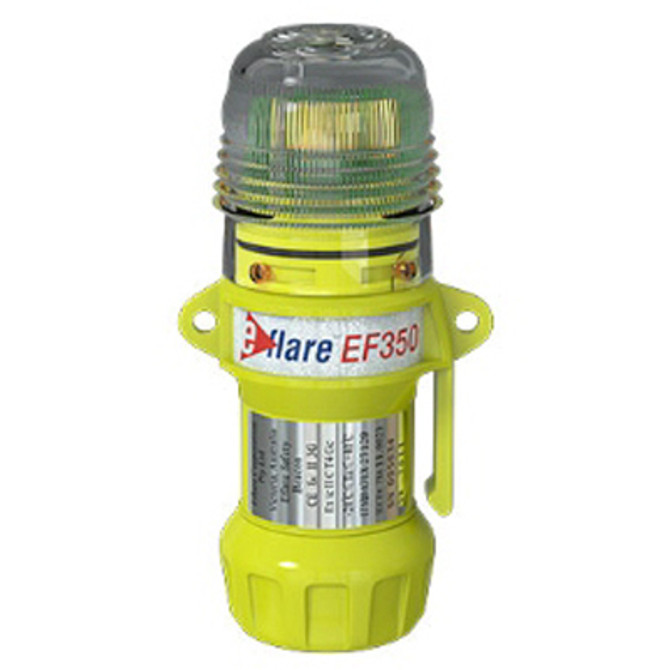 EF350-A EFLARE COMPACT BEACON NO BASE FLASHING; AMBER; 150MM #