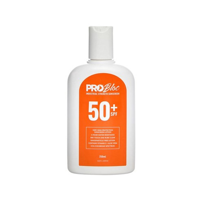 Probloc Spf 50 + Sunscreen 250ml Squeeze Bottle