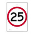 25 Km - Road Signs