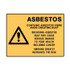 Asbestos Contains - Building Signs