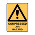 Compressed Air Hazard - Caution Signs