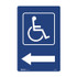 Disabled Right Arrow - Accessible Signs