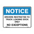 Drivers Restricted To Poly 300 x 225 - Signs