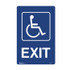 Exit - Accessible Signs