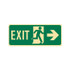 Exit Arrow Right With Running Man - Floor Signs