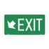 Exit Left Arrow Down - Exit Signs