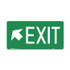 Exit Left Up Arrow - Exit Signs