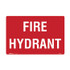 Fire Hydrant - Fire Equip Signs