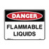 Flammable Liquids - Danger Signs