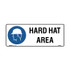 Hard Hat Area - Mandatory Signs