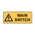 Main Switch - Caution Signs