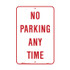 No Parking Any Time - Floor Signs