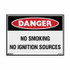 No Smoking No Ignition Sources - Danger Signs