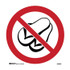 No Thongs Picto - Prohibition Signs