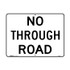 No Through Road - Road Signs