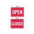 Open Closed - Door Signs