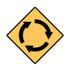 Roundabout Picto - Road Signs - Part No. 843055