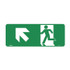 Running Man Exit Up Left Arrow - Exit Signs