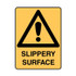 Slippery Surface - Caution Signs
