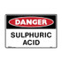 Sulphuric Acid - Danger Signs