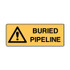 Buried Pipeline - Caution Signs