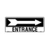 Entrance Right Arrow- Directional Signs