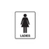 Ladies - Door Signs - Part No. 841557