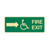 Wheelchair Exit - Exit Signs