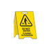 Heavy Duty Floor Stand - Do Not Enter Cleaning In Progress