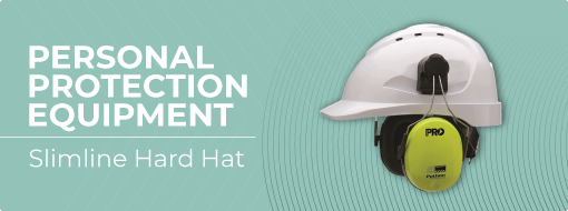 Python® slimline hard hat earmuffs