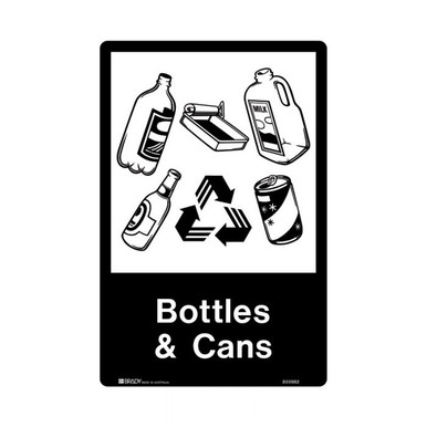 Bottles and Cans - Warehouse Signs - Express Safety