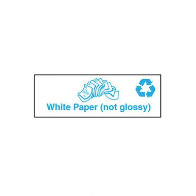White Paper Non-Glossy Landscape - Warehouse Signs - Express Safety