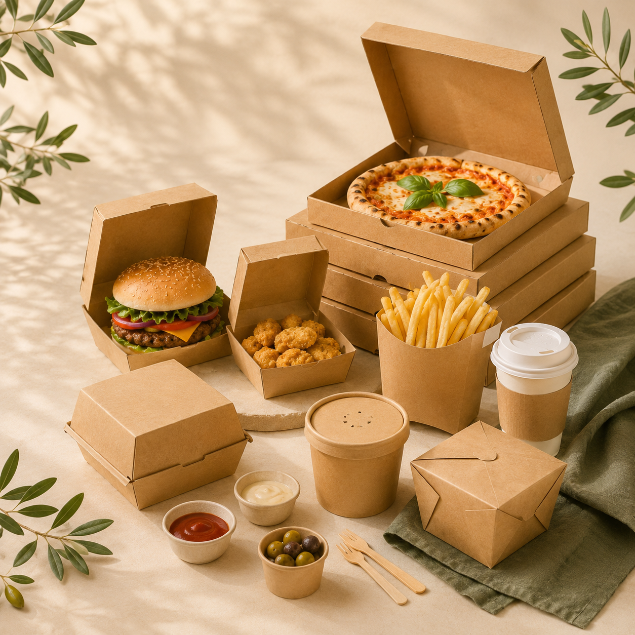 PACKAGING ASPORTO E BANCO