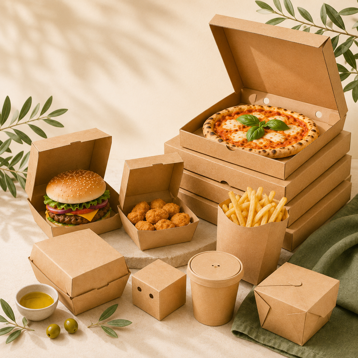 PACKAGING ASPORTO E BANCO