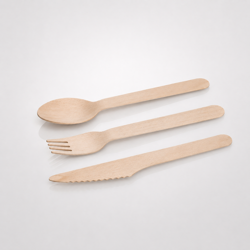 COLTELLI IN LEGNO DI BETULLA 16cm - 100 PEZZI