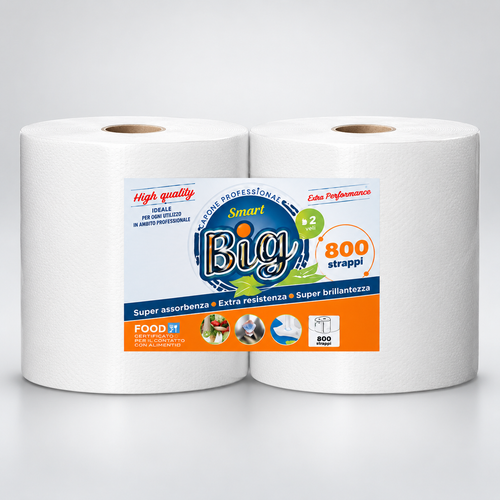 BOBINA SMART BIG 2 VELI 800 STRAPPI - 2 ROTOLI